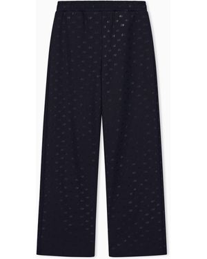 ARMANI EXCHANGE Regular Fit Trousers - Blue
