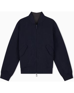 ARMANI EXCHANGE Cazadora Crossover De Tejido Con Corte Regular - Azul