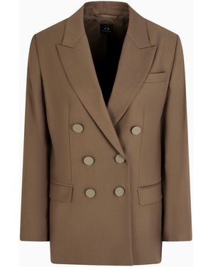 ARMANI EXCHANGE Giacca Doppiopetto - Marrone