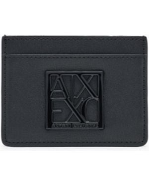 ARMANI EXCHANGE Kartenhalter Mit Passendem Logo - Weiß