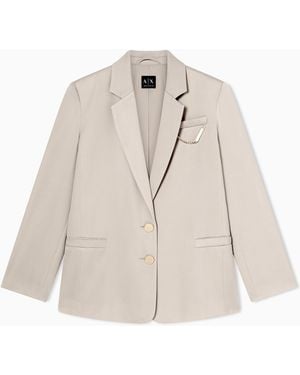 ARMANI EXCHANGE Lightweight Jacket - Natural