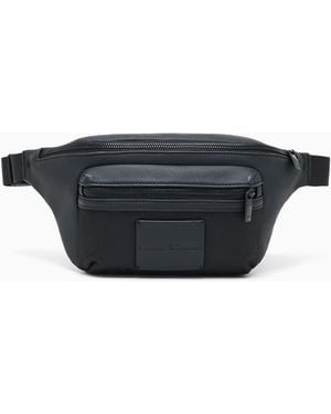 ARMANI EXCHANGE Marsupio James Con Tasca Frontale E Patch Logo - Nero