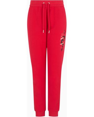 ARMANI EXCHANGE Jogger Trousers - Red