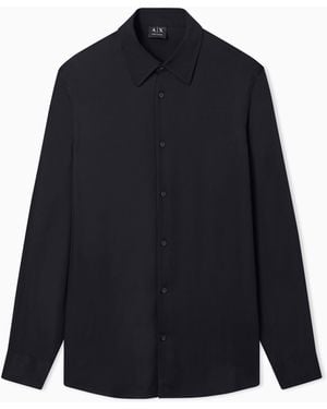 ARMANI EXCHANGE Regular Fit Shirt - Blue