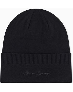ARMANI EXCHANGE Beanies - Blue
