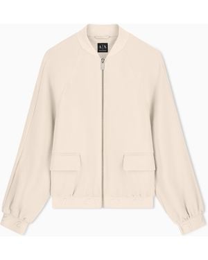 ARMANI EXCHANGE Blouson Jacket - Natural