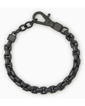 ARMANI EXCHANGE Stainless Steel Chain Bracelet - Metallic