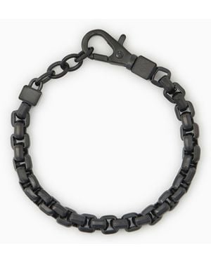 ARMANI EXCHANGE Stainless Steel Chain Bracelet - Metallic