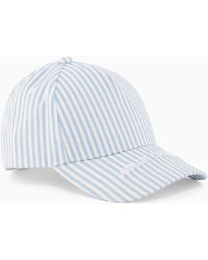 ARMANI EXCHANGE Cap With Visor And Logo - White