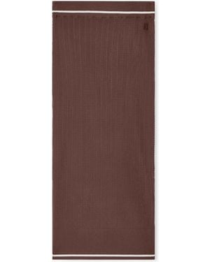 ARMANI EXCHANGE Ribbed Viscose Midi Skirt - Brown
