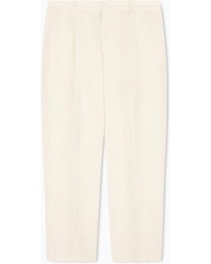 ARMANI EXCHANGE Cotton Chino Trousers - White