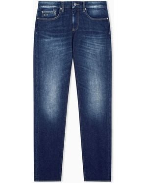 ARMANI EXCHANGE Slim Fit 5 Pockets Pant - Blue