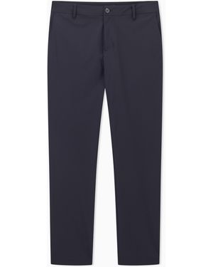 ARMANI EXCHANGE Slim-Fit Trousers - Blue