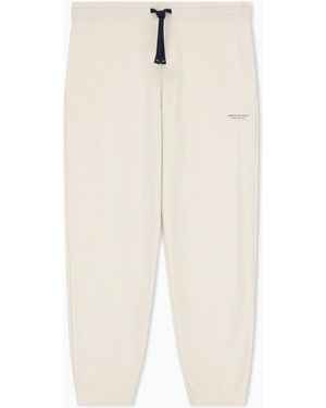 ARMANI EXCHANGE Regular Fit Trousers - White
