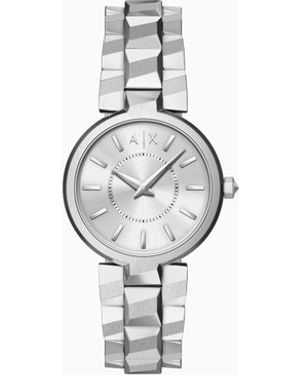 ARMANI EXCHANGE X Audora Quartz Watch - White