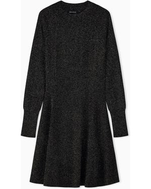 ARMANI EXCHANGE Slim Fit Dress Knit - Black