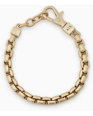 ARMANI EXCHANGE Nylon Chain Bracelet - Metallic