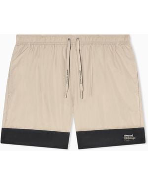 ARMANI EXCHANGE Minimal Swim Boxers - Natural