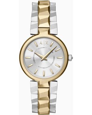 ARMANI EXCHANGE X Audora Quartz Watch - White