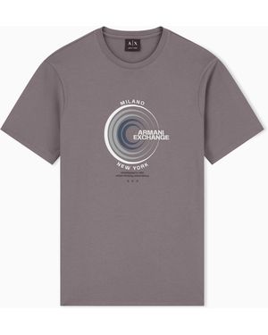 ARMANI EXCHANGE Slim Fit T-Shirt - Grey