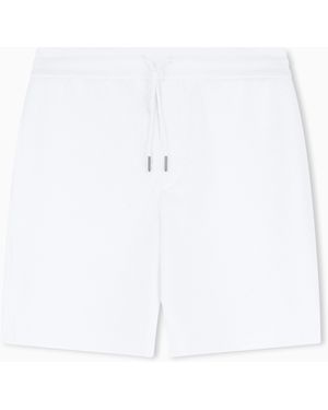 ARMANI EXCHANGE Bermuda Jacquard Stretch Modern Comfort - Blanco