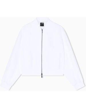 ARMANI EXCHANGE Oversized Blouson - White