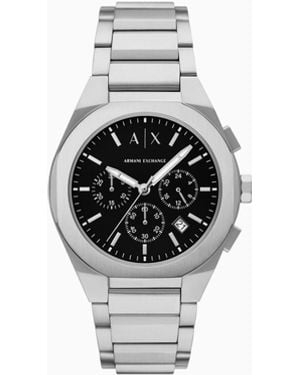 ARMANI EXCHANGE Chronograph Stainless Steel Watch - White