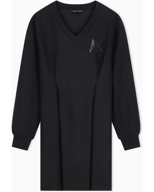 ARMANI EXCHANGE Regular Fit Dress - Blue