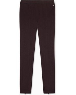 ARMANI EXCHANGE Slim-Fit Leggings - Purple