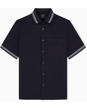 ARMANI EXCHANGE Casual Shirt - Blue