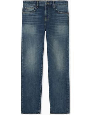 ARMANI EXCHANGE Slim Fit Stretch Denim Jeans - Blue