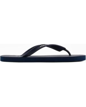 ARMANI EXCHANGE Pool Flip Flops - White
