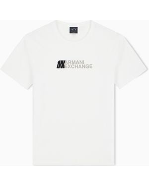 ARMANI EXCHANGE T-Shirt Slim-Fit - White