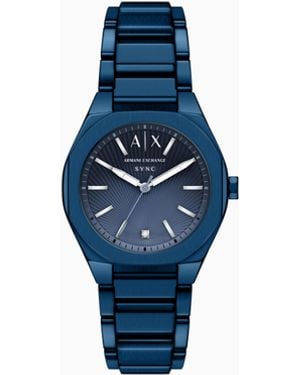 ARMANI EXCHANGE X Sync Quartz Watch - Blue