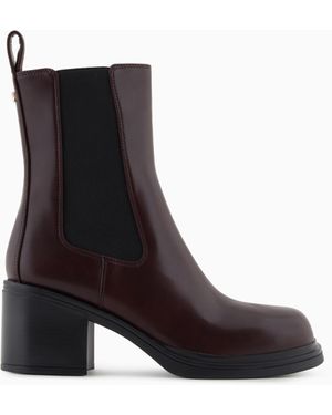 ARMANI EXCHANGE Booties - Black
