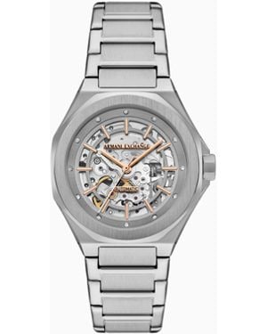 ARMANI EXCHANGE Automatic Stainless Steel Watch - White