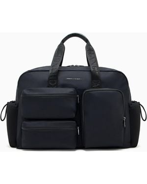 ARMANI EXCHANGE Multi-Pocket Bag - Black