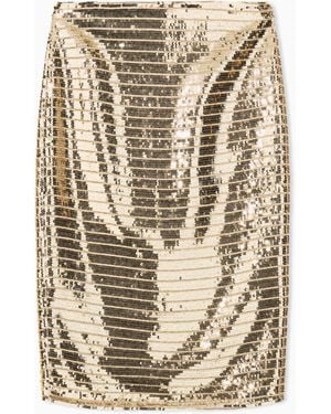 ARMANI EXCHANGE Slim Fit Skirts - Natural