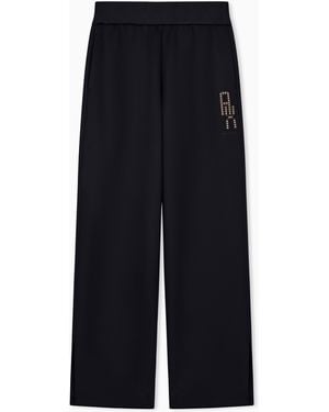 ARMANI EXCHANGE Regular Fit Trousers - Blue