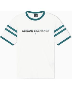 ARMANI EXCHANGE Regular T-Shirt - White