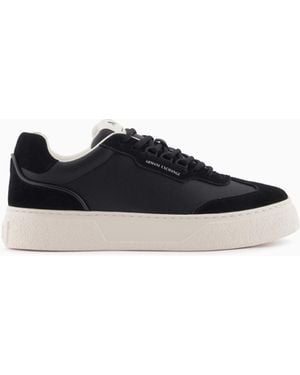 ARMANI EXCHANGE Technical Fabric Trainers - White