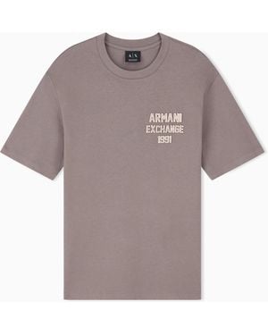 ARMANI EXCHANGE Regular T-Shirt - Brown