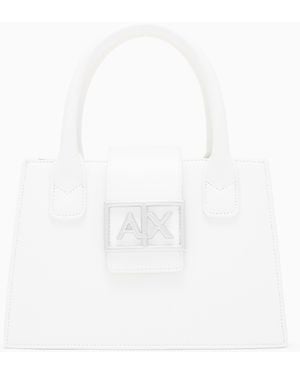 ARMANI EXCHANGE Tote Bag - White