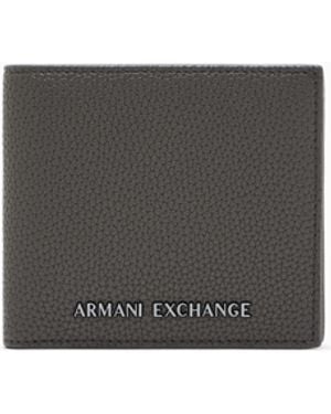 ARMANI EXCHANGE Bifold Wallet With A Coin Pocket - White