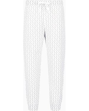 ARMANI EXCHANGE Pantaloni Sportivi - Bianco