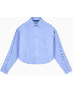 ARMANI EXCHANGE Regular Fit Shirt - Blue
