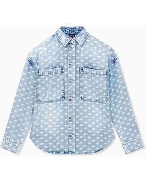 ARMANI EXCHANGE Camicia - Blu