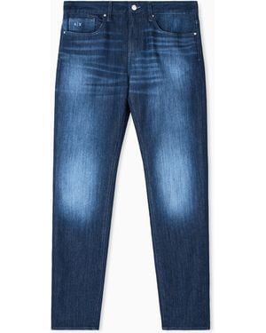ARMANI EXCHANGE Slim-Fit 5-Pocket Jeans - Blue