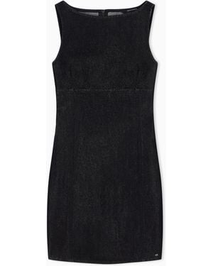 ARMANI EXCHANGE Slim Fit Dress - Black