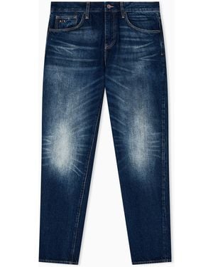 ARMANI EXCHANGE Jean Slim En Denim - Bleu